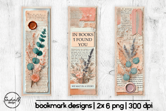 Download Floral Book Quote Bookmark Designs - Premium Resources